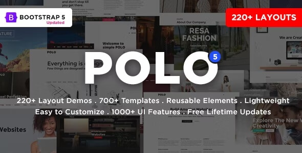 Polo: Best Responsive HTML Website Templates