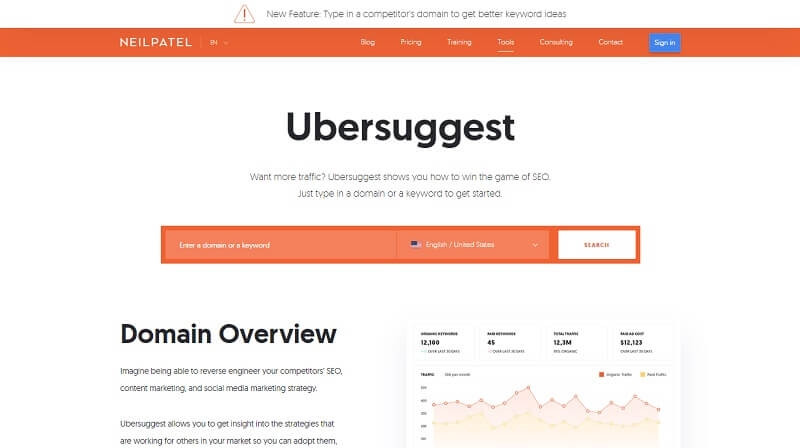 Ubersuggest