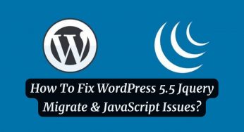 How To Fix WordPress 5.5 Jquery Migrate & JavaScript Issues?