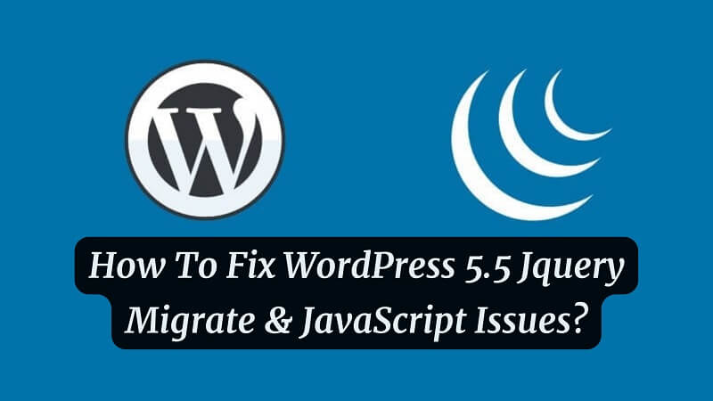 Fix WordPress 5.5 Jquery Migrate & JavaScript Issues