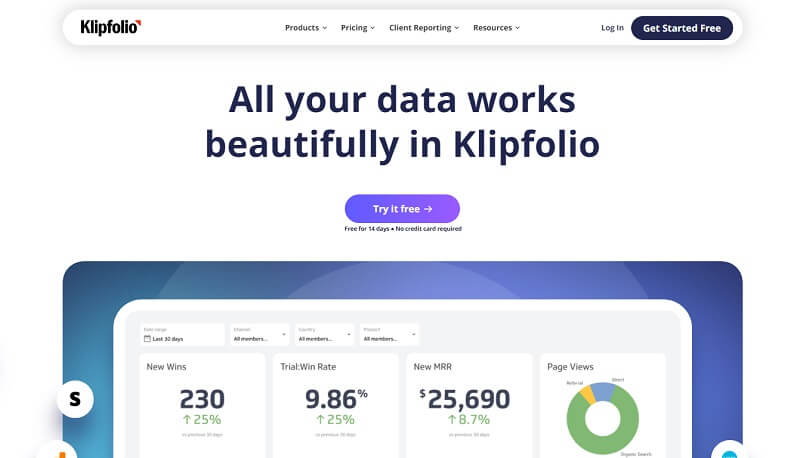 Klipfolio: Business Analytics Tools